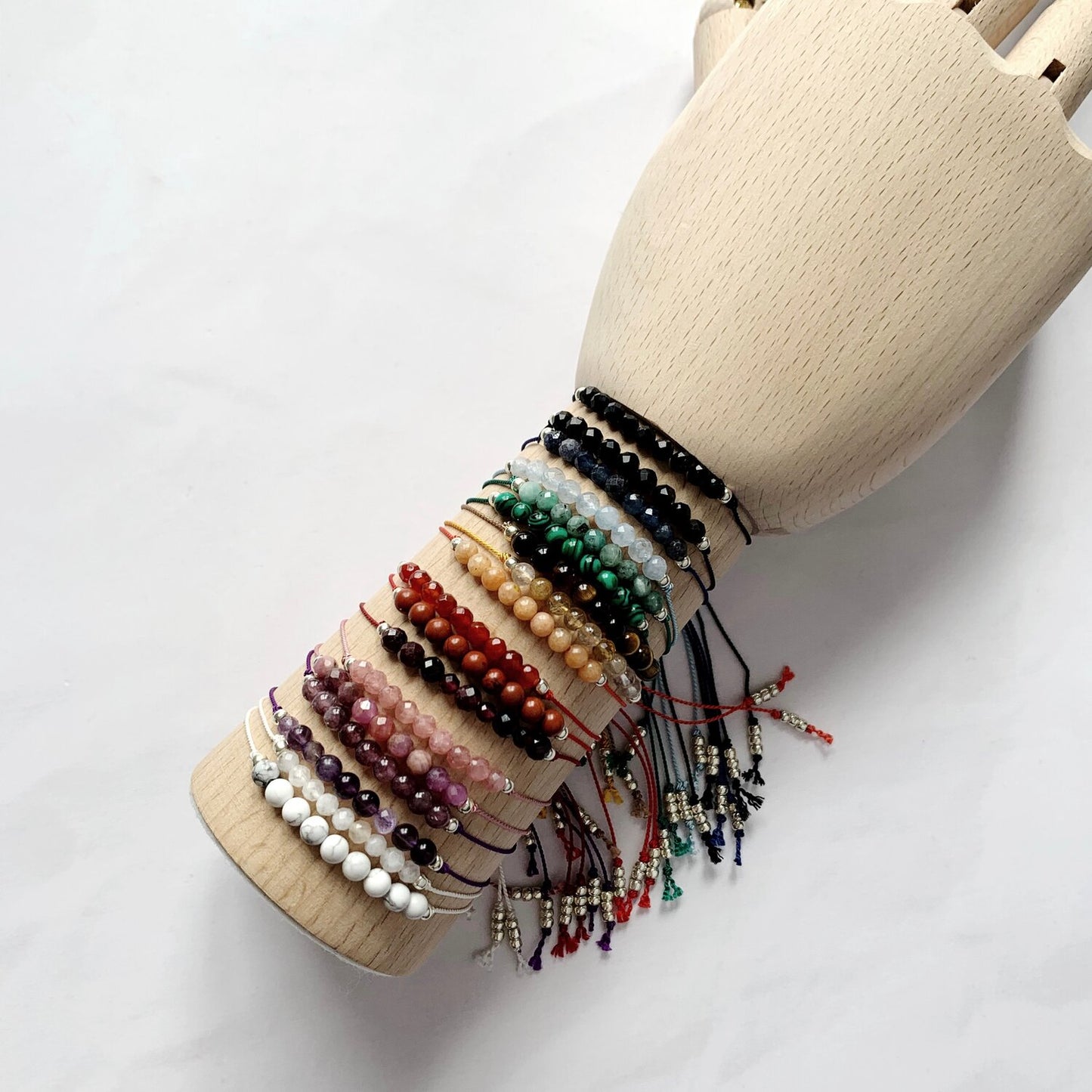Prescriptive Crystal Bracelets | Wear a rainbow | Howlite