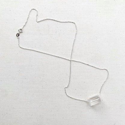 Anchor of Balance Necklace - Clear Quartz